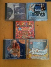 lot de 5 cds divers dance music