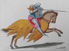 CHEVALIER FRANCAIS DESTRIER