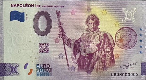 Billet euro napoleon premier - 0,