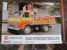 Ancien prospectus camion