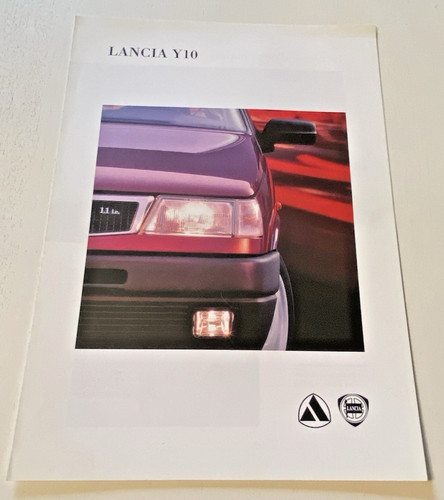 Brochure vente lancia y10 - vente,