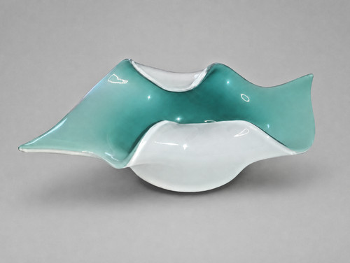 Coupe verre soufflé murano - verre,