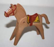 PLAYMOBIL 5580 6305 CHEVAL MARRON CLAIR SOLDATS GARDE ROYALE SERIE ROSE