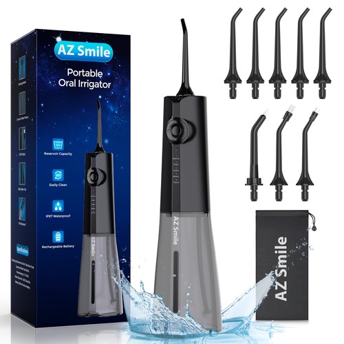 Azsmile water flosser cordless - water,