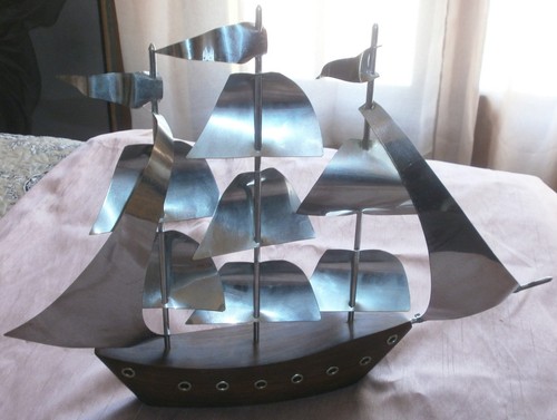 Bateau vintage voilier - bateau, :