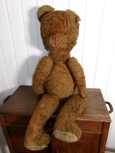 Vintage grande peluche ours - vintage,