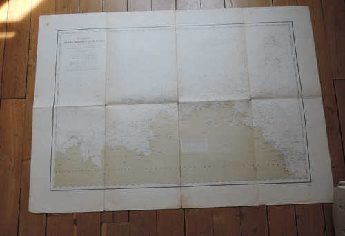 Carte marine ancienne - , de