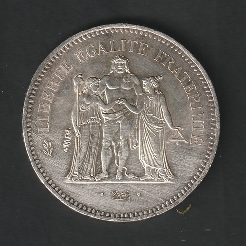 Francs argent france - 50,