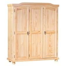 Armoire 3 Portes en Bois