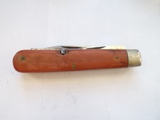 PETIT COUTEAU DE POCHE MULTIFONCTION ALLEMAND INOX SOLINGEN GERMANY EN TTB