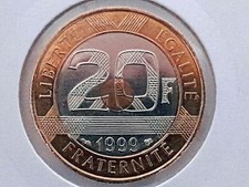 20 francs 1999 BU Mont