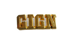 ANCIEN PINS / BOUTONNIERE GEND. GIGN 30MM X 10MM FAB. SANS