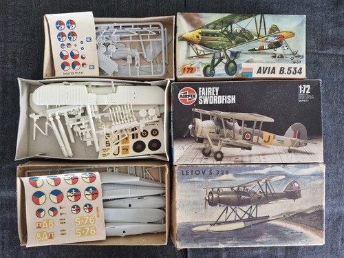 Lot maquettes biplans - lot, 3