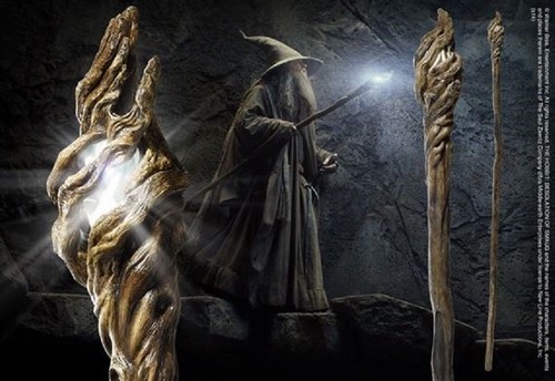 Bâton lumineux gandalf - lumineux,