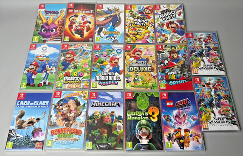 Lot boîtes vides nintendo - boîtes,