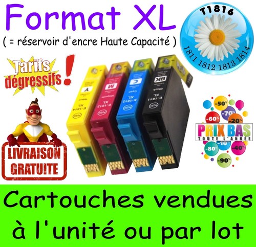 Lot cartouches d - lot, d'encre