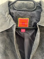Isaac Mizrahi for Target Suede Leather Jacket Woman Size S