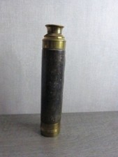 ancienne longue vue en laiton