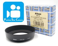 🎦👀✨Inutilisé✨ Nikon HN-22 Metal Hood 62mm for AF 35-70mm F2.8 AF 60mm Micro...