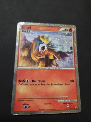 Carte pokemon entei hgss20 - carte,
