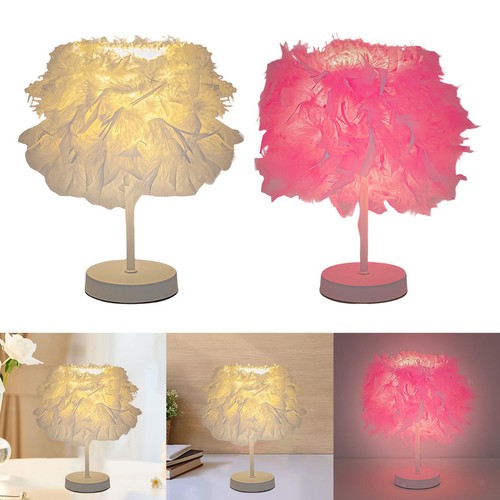 Romantique plumes lampe - romantique,