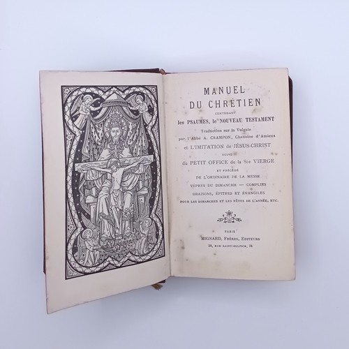 Manuel chrétien contenant - manuel,