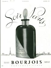 Publicité ancienne parfum Bourgeois 1937 issue de magazine