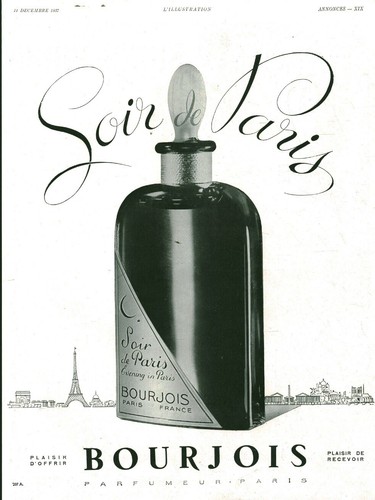 Publicité ancienne parfum