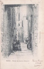Carte postale ancienne postcard VENCE portail des anciens remparts