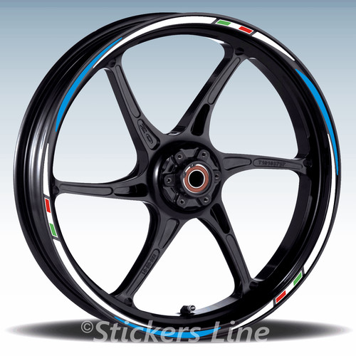 Autocollants roues moto - autocollants,