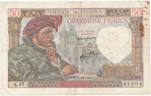 Rare france billet 50 - rare,