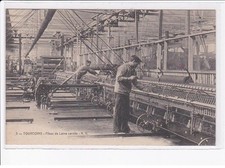 TOURCOING: fileur de laine cardée - très bon état