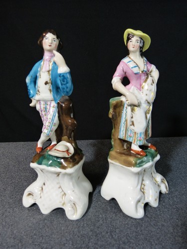 Paire encrier sculpture statue