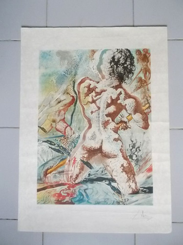 Lithographie salvador dali - lithographie,