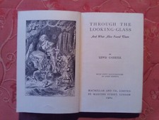 Lewis CARROLL-THROUGH THE LOOKING-GLASS 1929 illustré