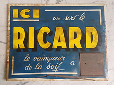 publicité plaque ricard ancienne vintage