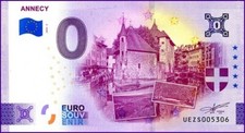 UEZS / ANNECY / BILLET SOUVENIR 0 € / NULL EURO-SCHEIN / 0 € 2024-3
