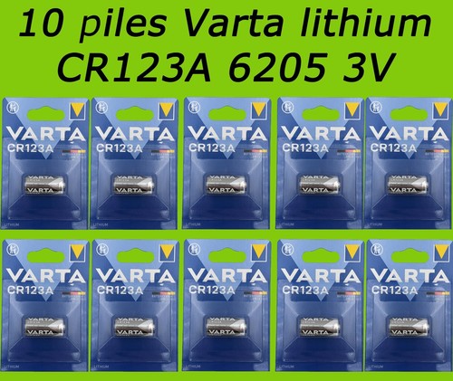 Lot piles varta - 10,