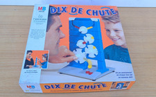 RARE ANCIEN JEU DE SOCIETE " DIX DE CHUTE "  MB DE 1992 VINTAGE 100% COMPLET