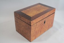 Ancienne boîte à thé bois
