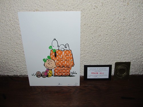 Snoopy serigraphie pop - serigraphie, art