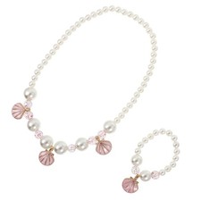Enfants Enfants Filles Collier et Bracelet Ensemble de bijoux Accessoires (rose)