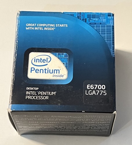 Processeur intel pentium - processeur,