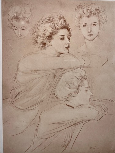 Parisienne paul cesar helleu - parisienne,
