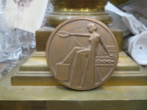 Médaille bronze art - , deco
