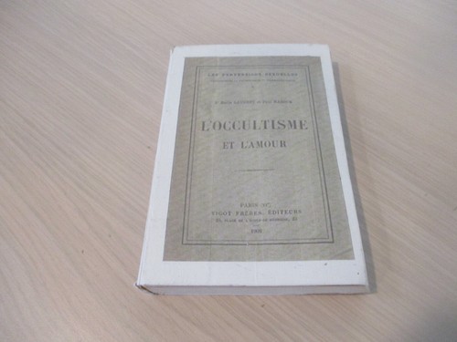 Occultisme l amour - l,