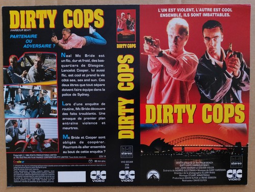 Jaquette vhs dirty - vhs, cops