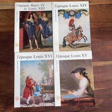 Le Lys D'or - Lot 4 Vol- L Epoque Louis -XIV-XV-XVI - Henry IV - Edition P.U.F