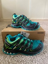 Chaussures de randonnée Salomon xa pro 3d gtx taille 38 noir vert bleu 