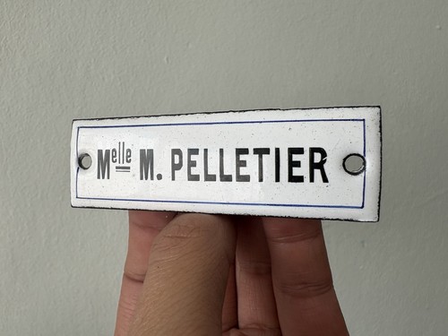 Melle pelletier ancienne - m.,